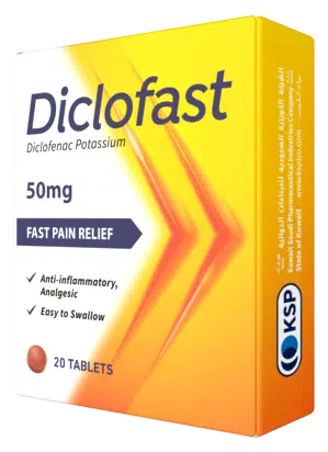 Diclofast 50Mg 20 Tablets