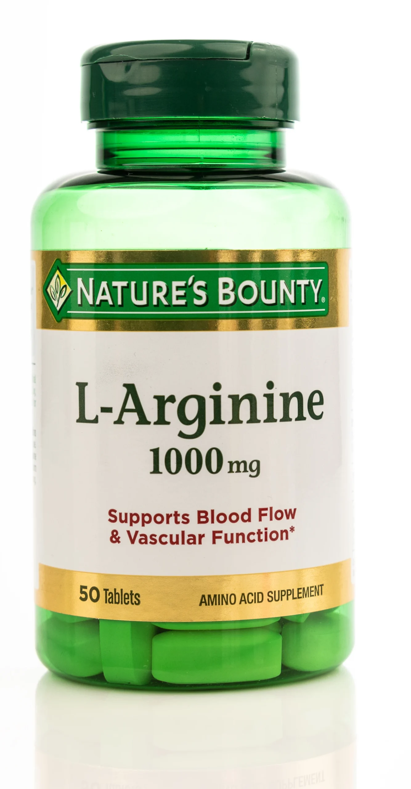 Nature’S Bounty L-Arginine 1000 Mcg 50 Tablets