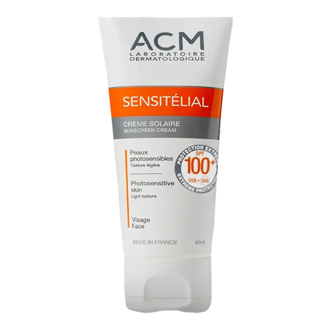 ACM Sensitelial SPF100+ 40Ml Invisible