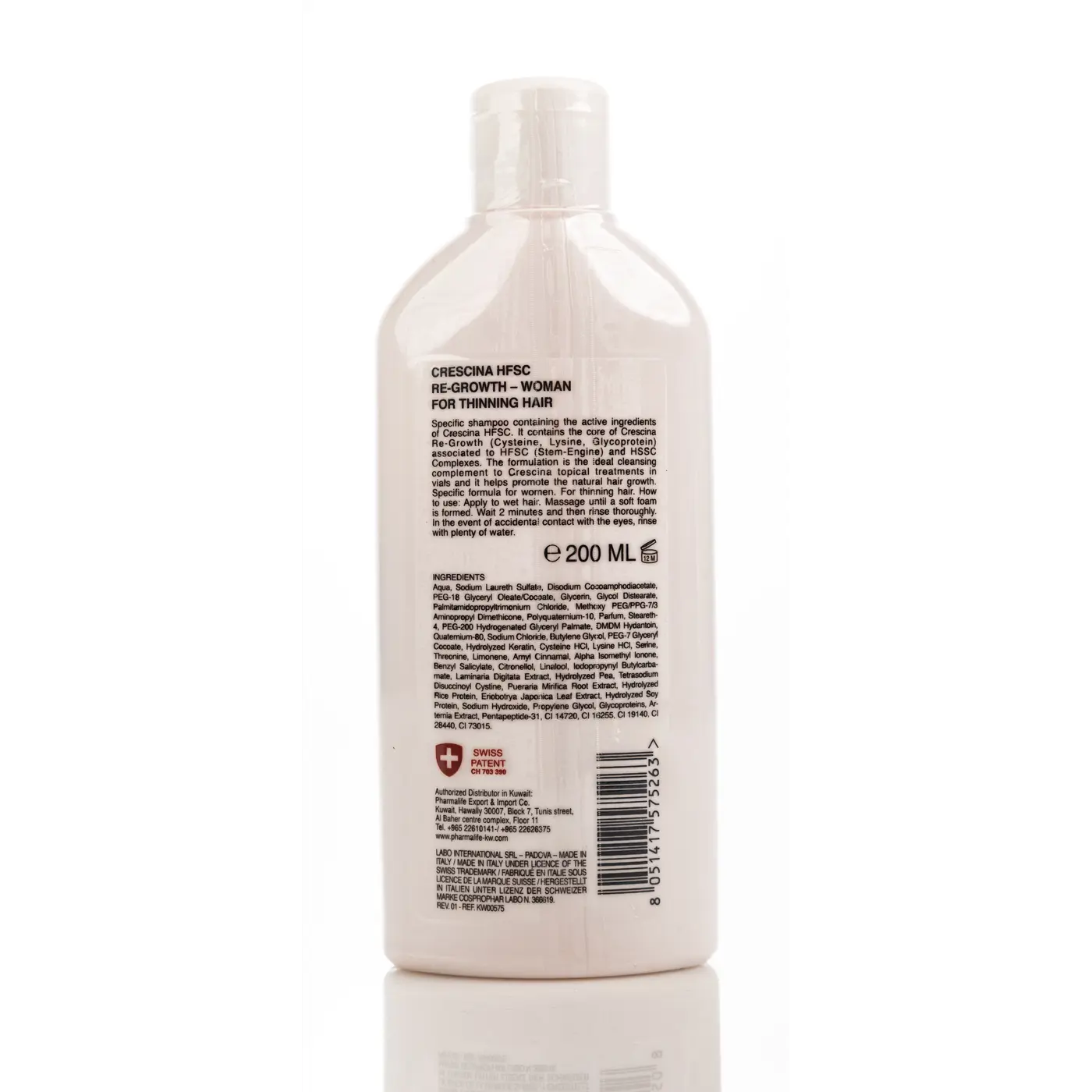 Crescina HFSC Woman Shampoo 200Ml - Image 2