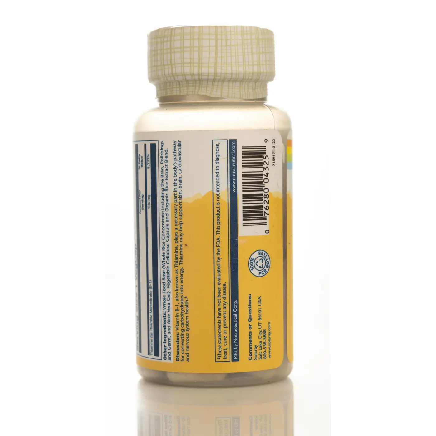 Solaray Vitamin B6 50Mg 60 Capsule - الصورة 4