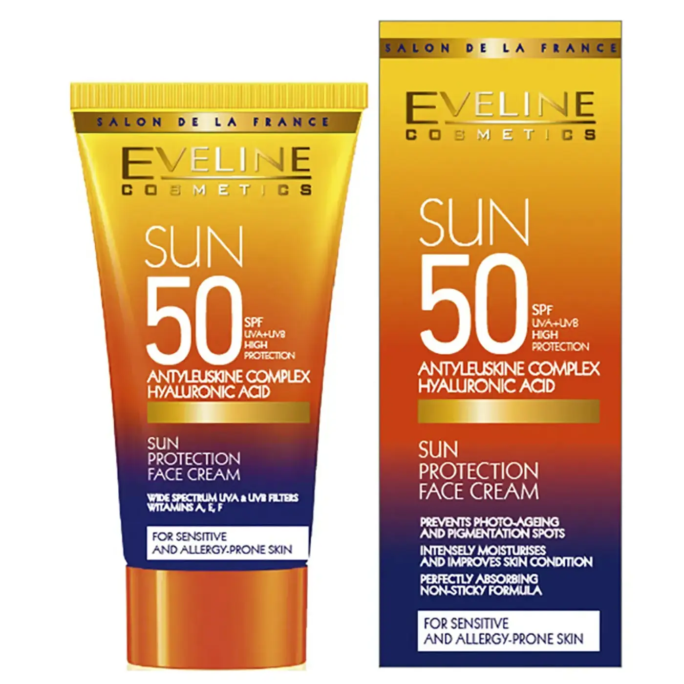 Eveline Suncare SPF 50 Cream 50Ml - الصورة 2