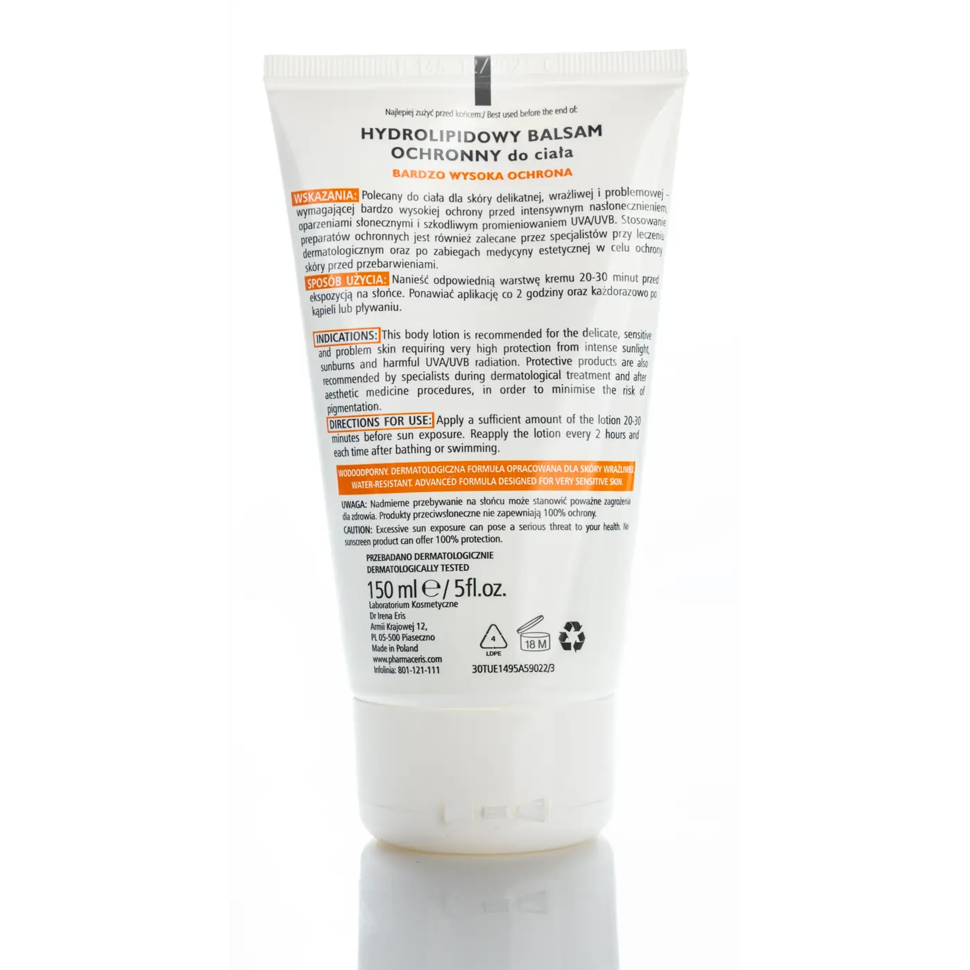 Pharmaceris Hydro Body Lotion SPF 50+ 150 Ml - الصورة 3