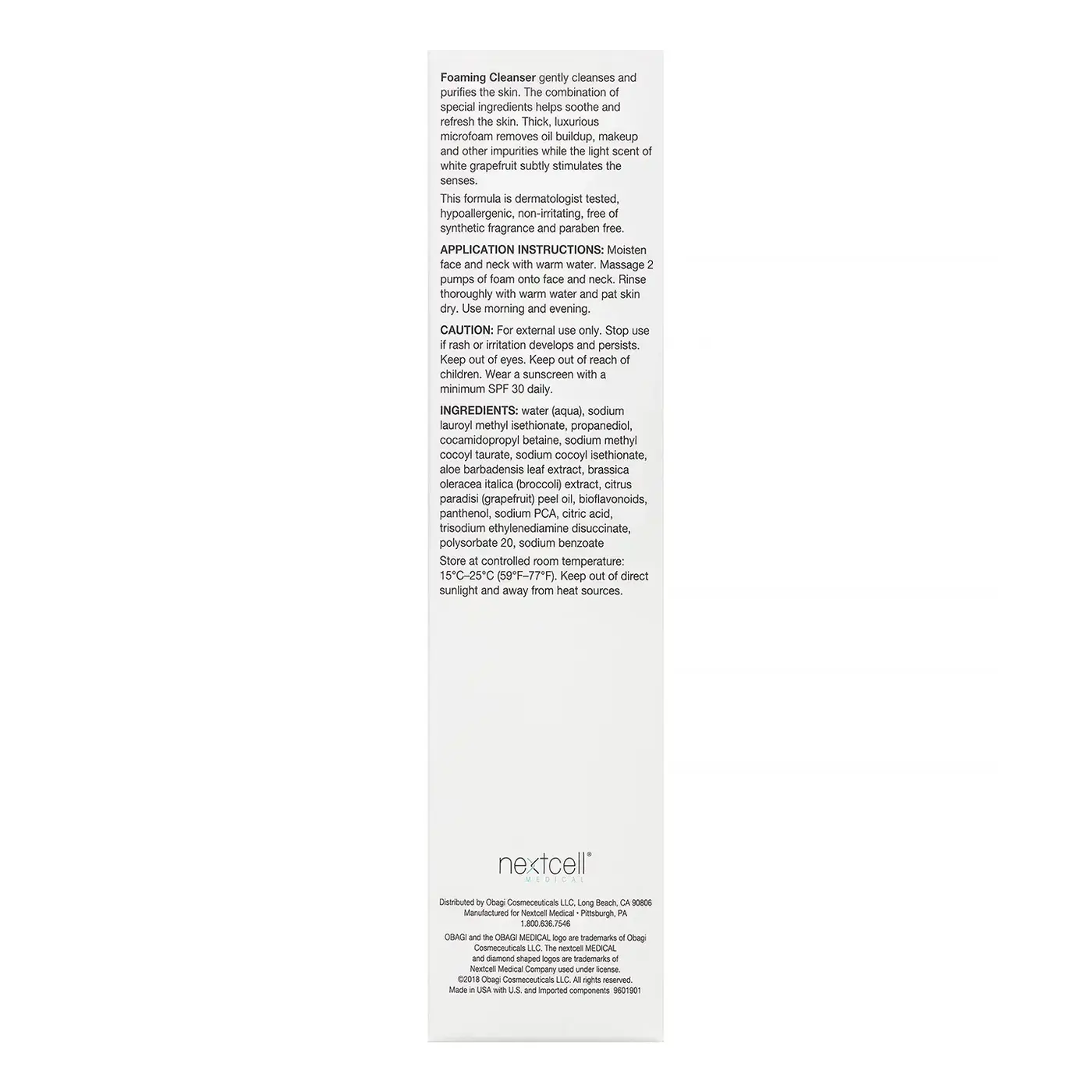Obagi Nextcell Foaming Cleanser 200 Ml - Image 2