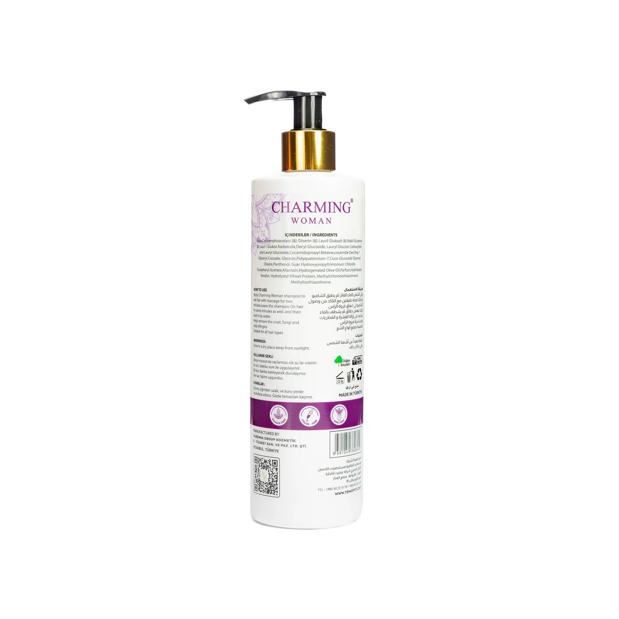 Charming Woman Hijab Shampoo 400 Ml - الصورة 5