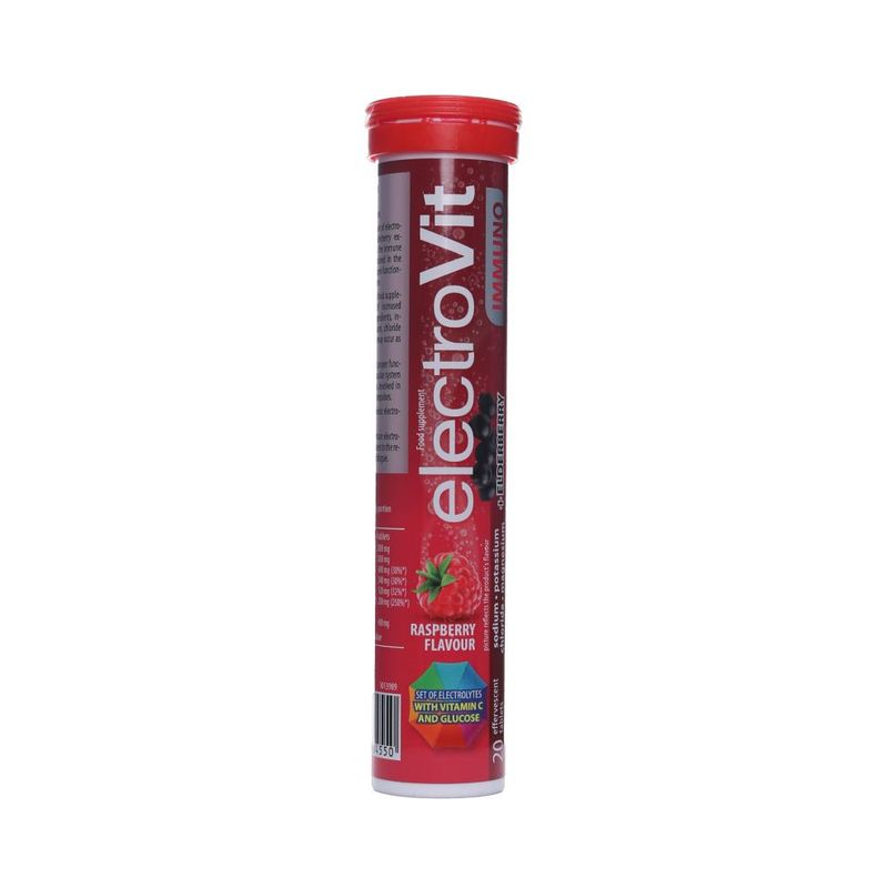 Activlab Electrovit Immuno (Raspberry) 20 Effervescent Tablets