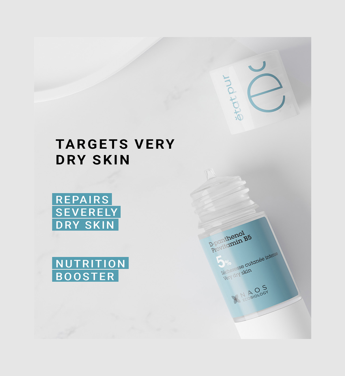 Etat Pur Pure Active D-Panthenol 5% Very Dry Skin Serum 15 Ml - الصورة 4