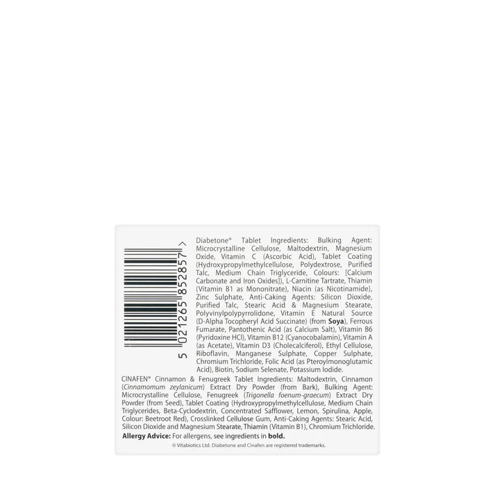 Vitabiotic Diabetone Plus Dual Pack 84 Tablets - Image 5