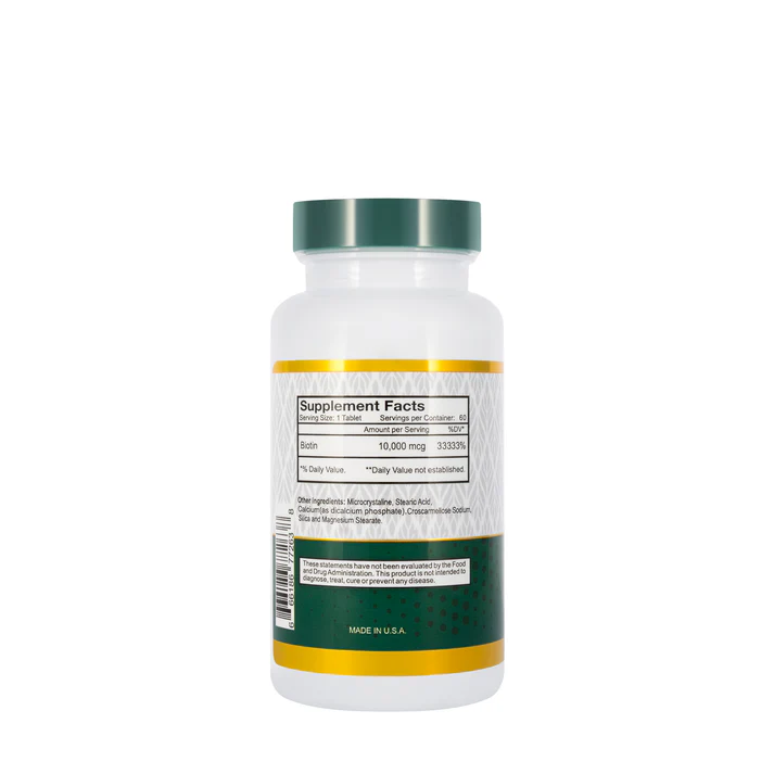 Best Biotin 10000 Mcg 60 Tablet - الصورة 2