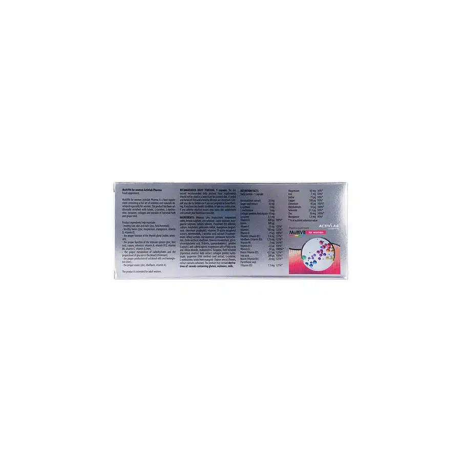 Activlab MultiVIit Women 60 Capsules - الصورة 2